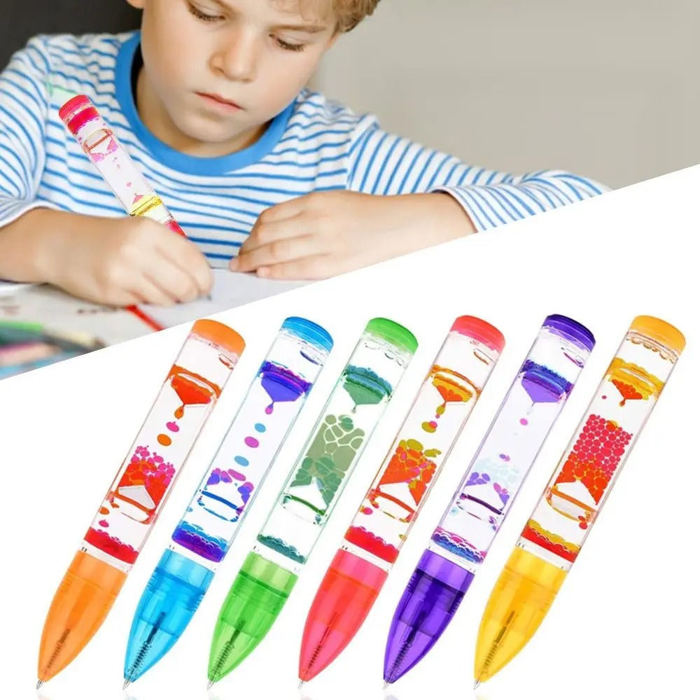 FlowPen™ – Liquid Motion Bubbler Fidget Pen