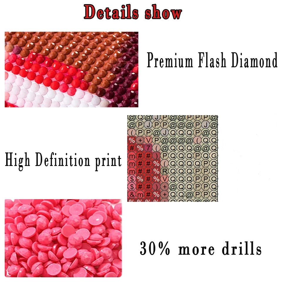 5D Diamond Painting Kit - Cartoon Kid