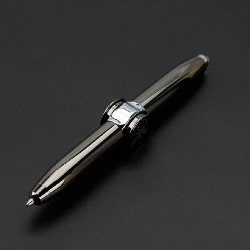 LED Spinner Metal Ballpoint Pen