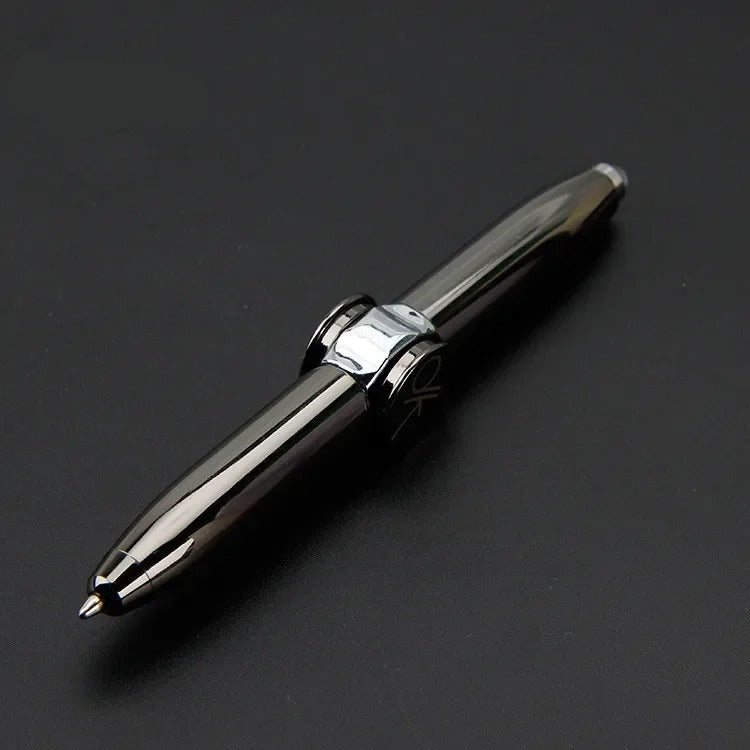 LED Spinner Metal Ballpoint Pen