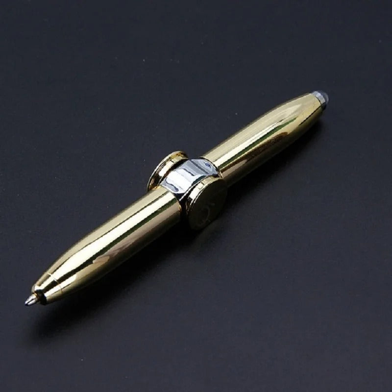 LED Spinner Metal Ballpoint Pen