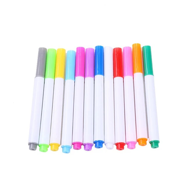 Chalk Marker Set - Erasable Pens for Glass & Chalkboards