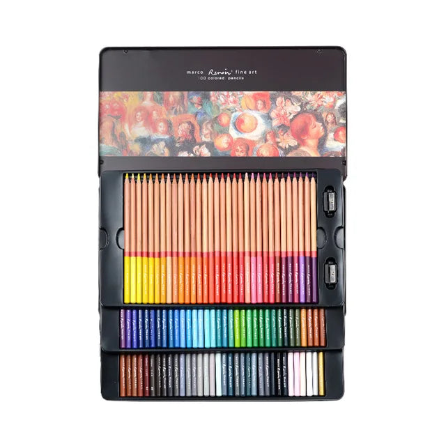 Professional Oil Colored Pencil Kit