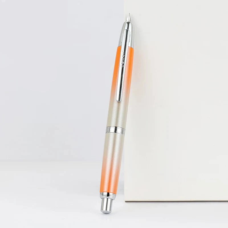 Retractable Metal Fountain Pen