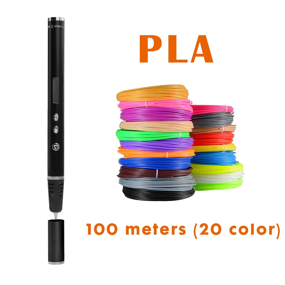 3D Printing Pen with OLED Display