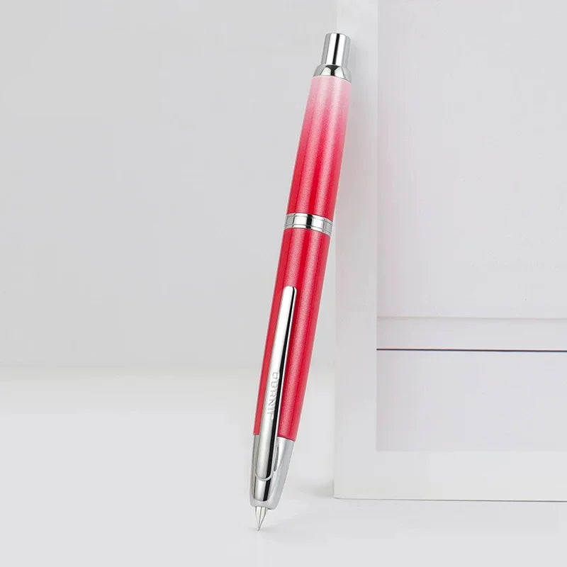 Retractable Metal Fountain Pen