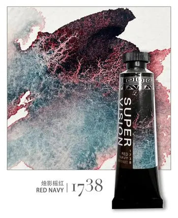 Layered Mineral Watercolor Paint