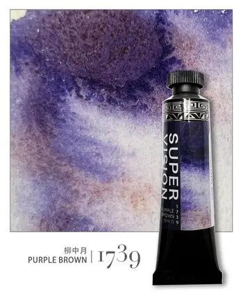 Layered Mineral Watercolor Paint