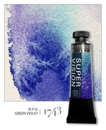 Layered Mineral Watercolor Paint