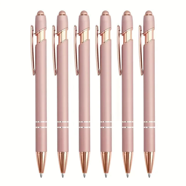 Rose Gold Ballpoint & Stylus Pen Set