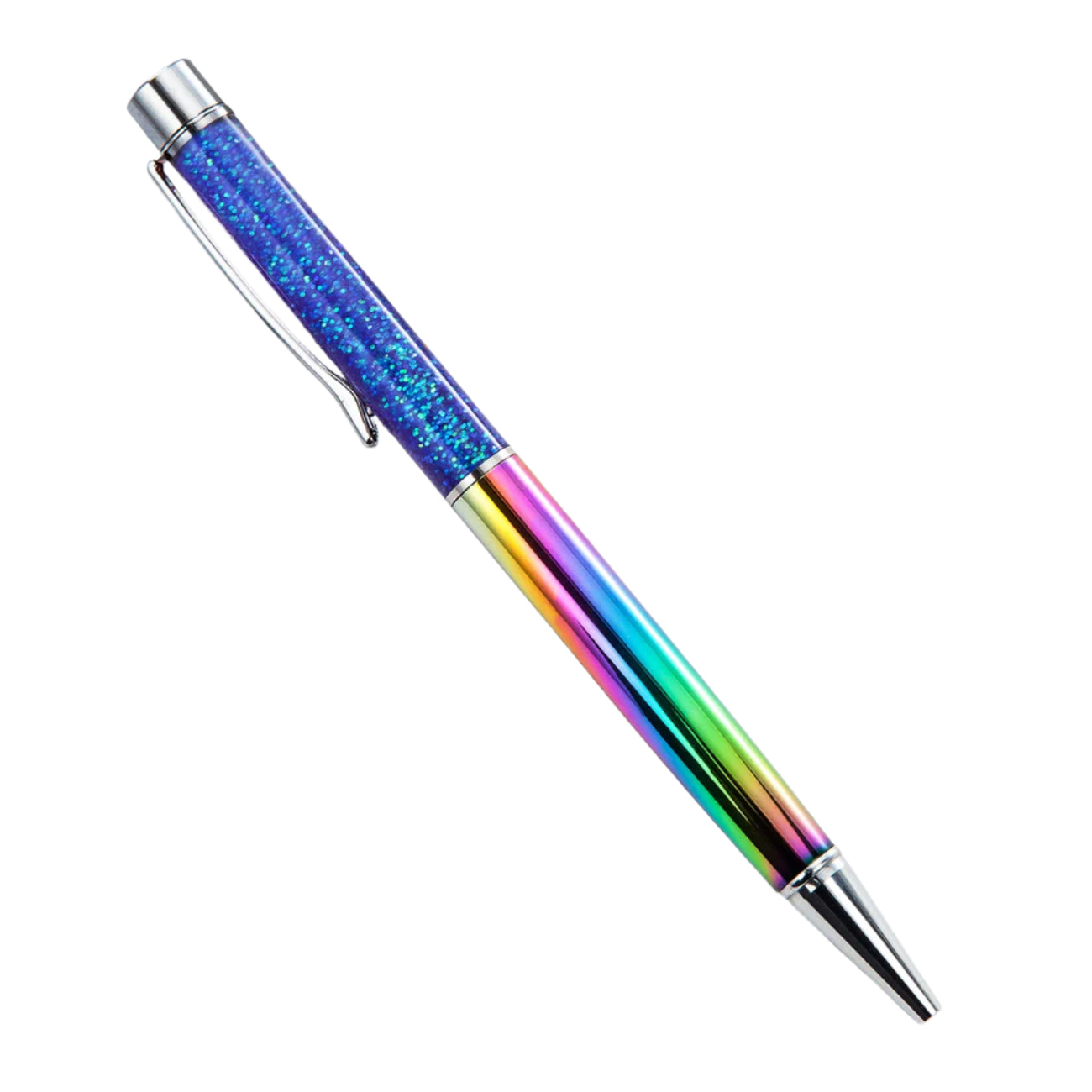 Oil Metal Glitter Ballpoint Pen