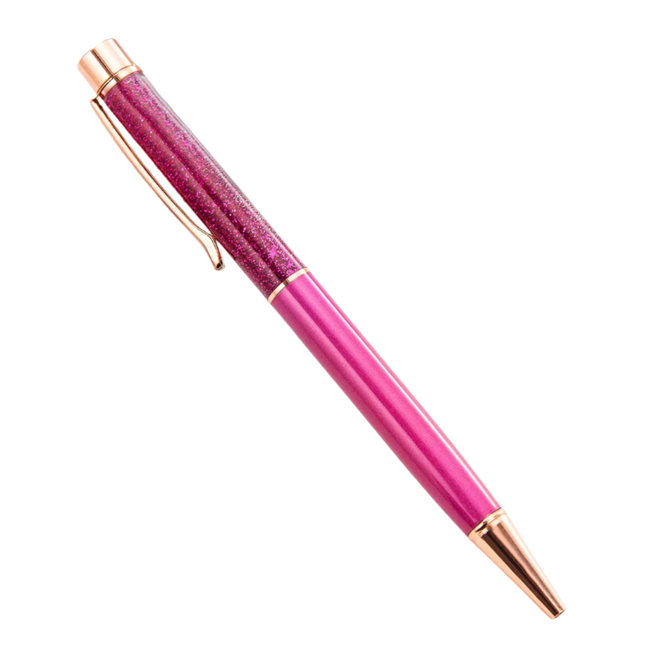 Oil Metal Glitter Ballpoint Pen