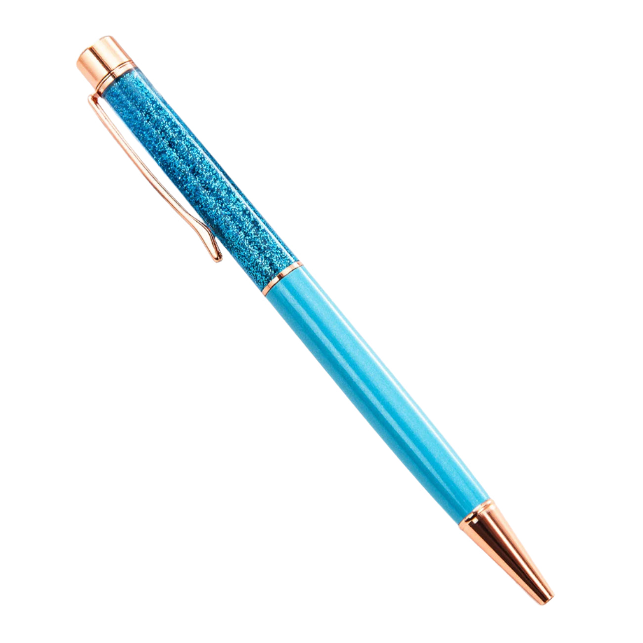 Oil Metal Glitter Ballpoint Pen