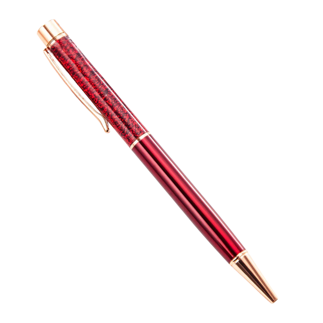 Oil Metal Glitter Ballpoint Pen