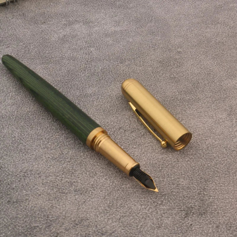 Green Wood Fountain Pen