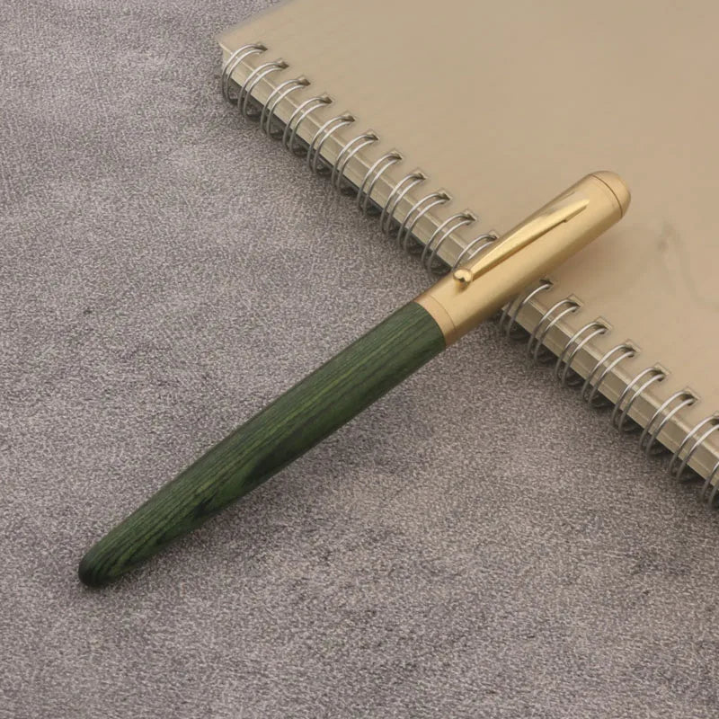 Green Wood Fountain Pen
