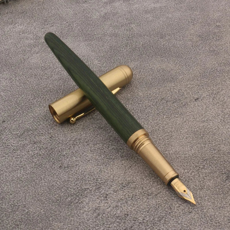 Green Wood Fountain Pen