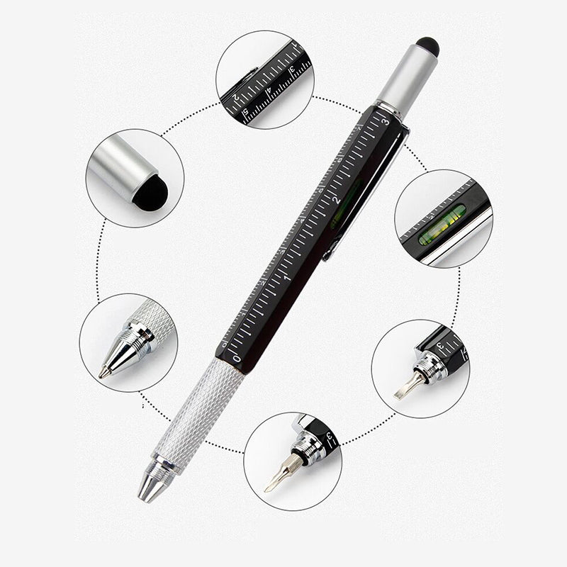 6 in 1 Multifunctional Pen