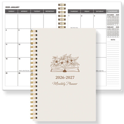 Weekly Planner Spiral A5 Two Year