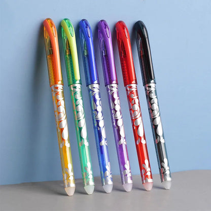 Gel Pens Erasable Ink Multi Colored (Set of 6)
