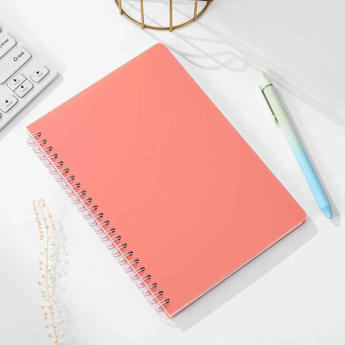 Thick Lined Spiral Notebook