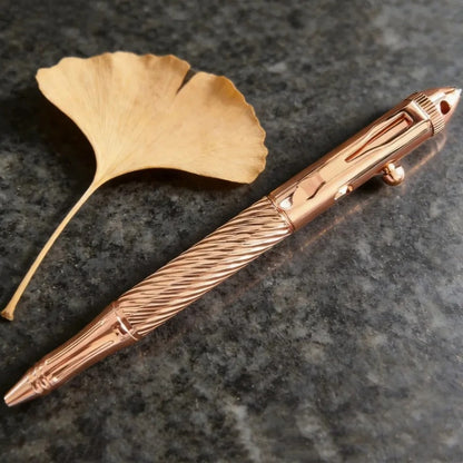 Heavy Metal Brass Pen Stylish Metal Writing Instrument