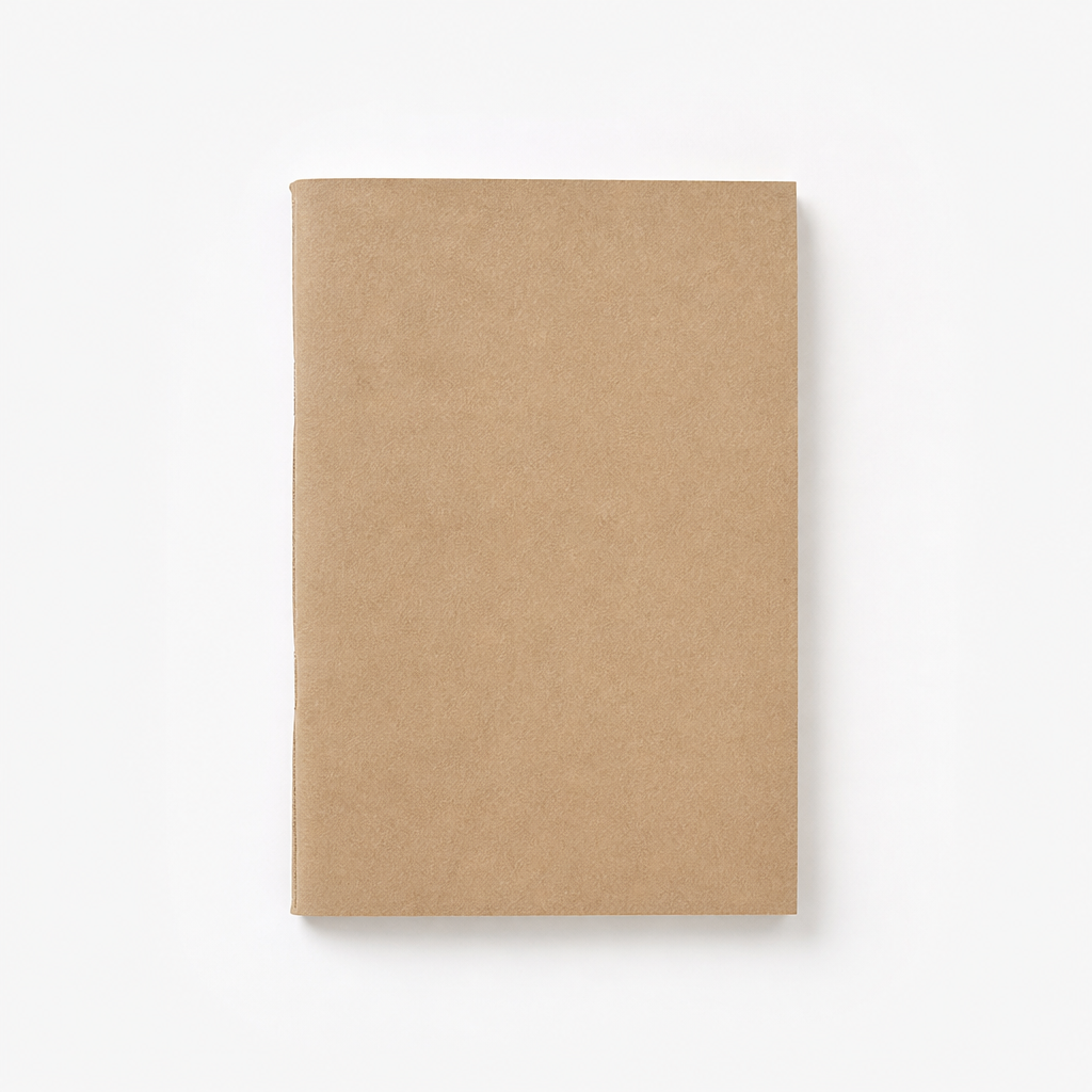 Kraft Weekly Planner Notebook Lined Journal