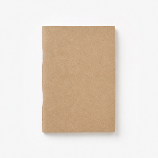 Kraft Weekly Planner Notebook Lined Journal
