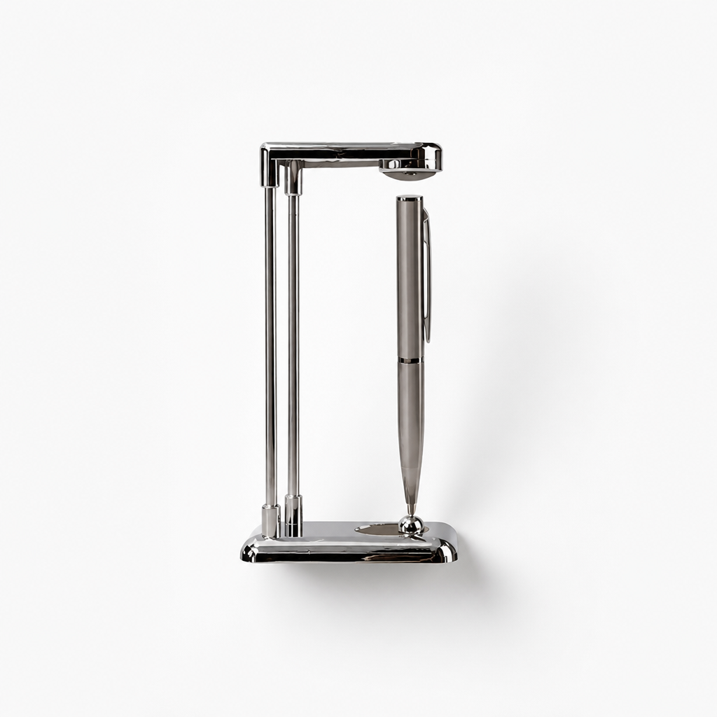 Magnetic Levitation Stainless Steel Floating Pen with Metal Stand