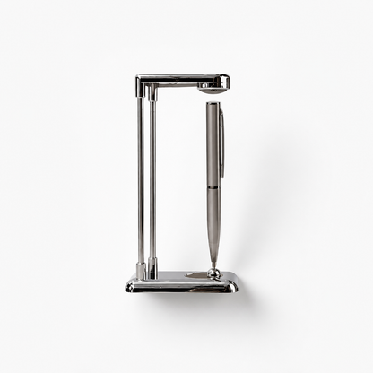 Magnetic Levitation Stainless Steel Floating Pen with Metal Stand