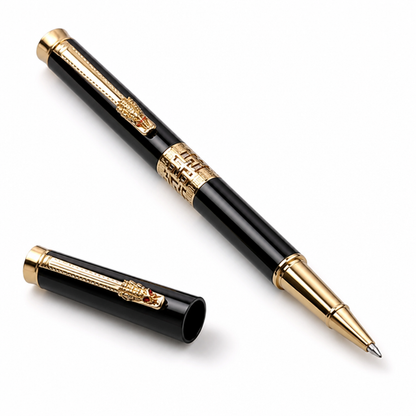 Elegant Brass Rollerball Pen