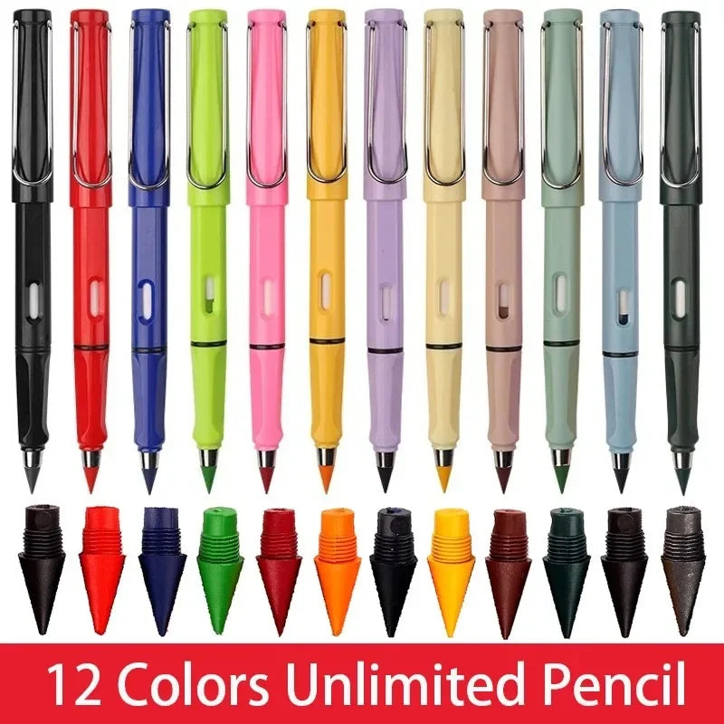 Sleek Minimalist Infinity Sketch Pencil Set