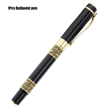 Luxury Ballpoint Pen Set with 4 Refills