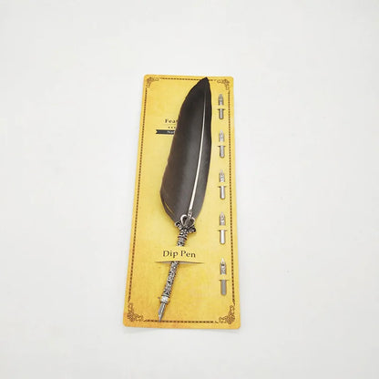 English Calligraphy Feather Dip Pen