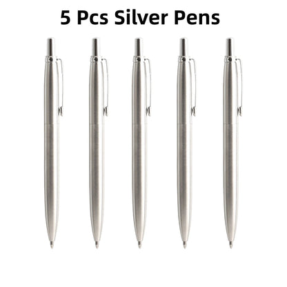 Metal Ballpoint Pen Set of 5