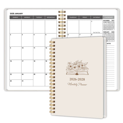 Weekly Planner Spiral A5 Two Year