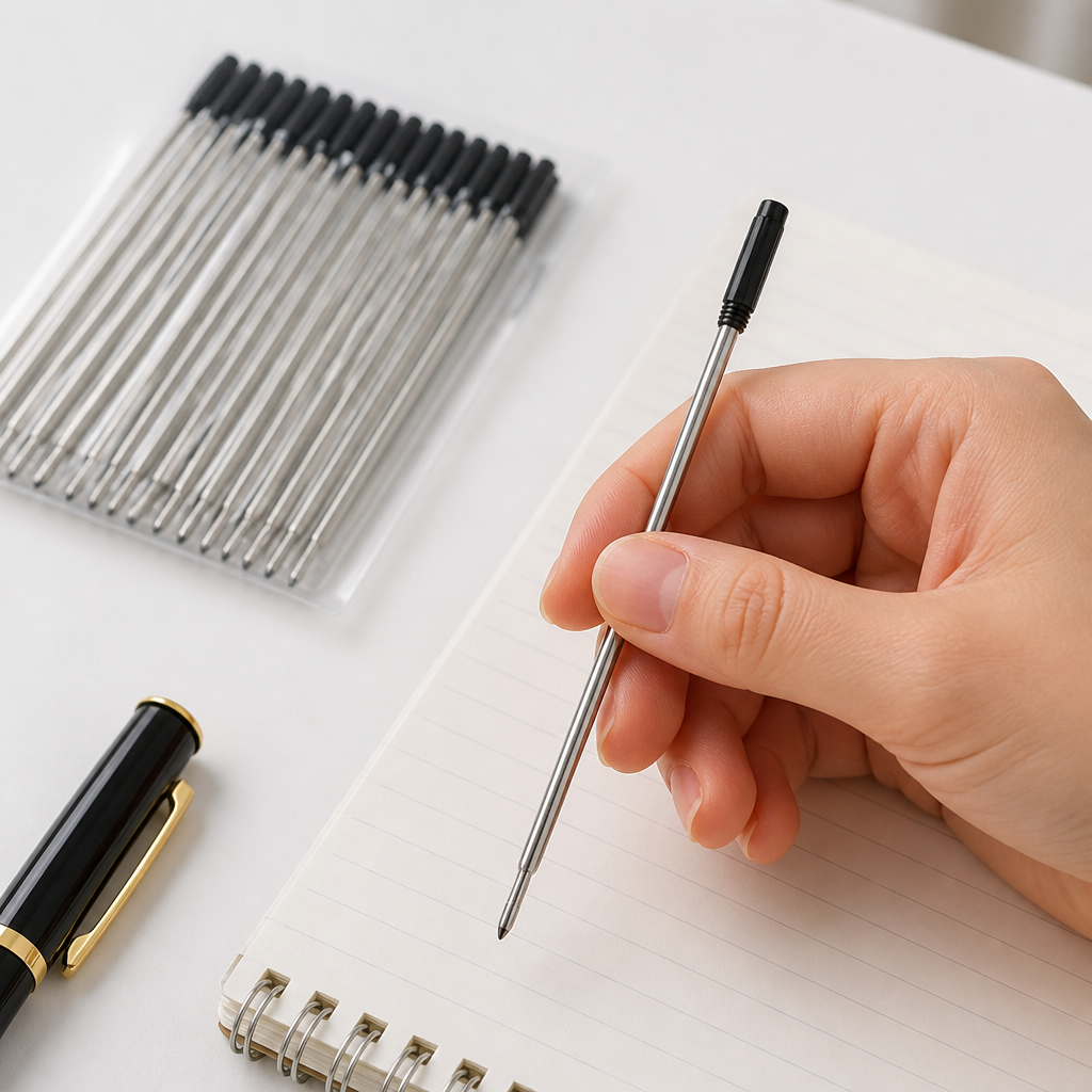 Medium Point Ballpoint Pen Refills (Set of 20)