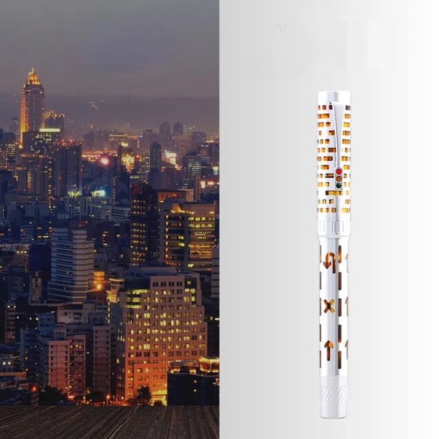 Big City Lights Metal Fountain Pen