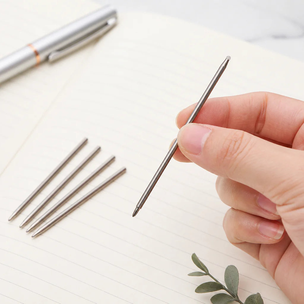 Crystal Diamond Head Ballpoint Pen Refills (Set of 5)