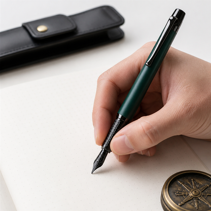 Retro Black Knight Fountain Pen