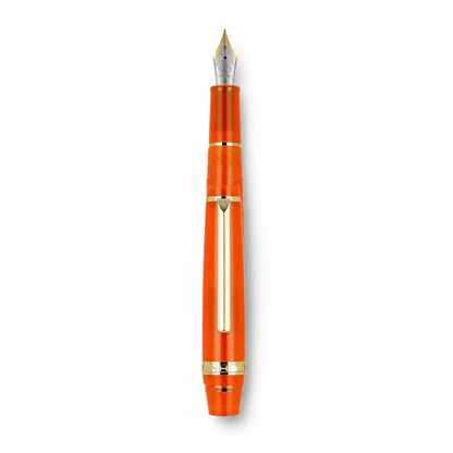 Luxury Fountain Pen with Gold Trim and Fine Nib