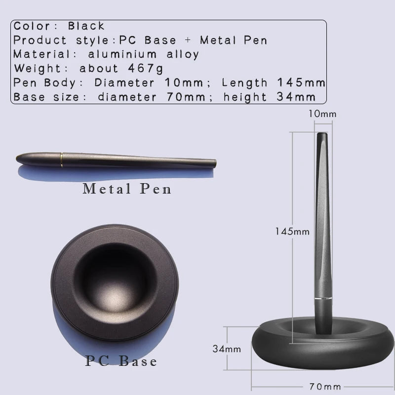 Magnetic Levitation Floating Pen Stylish Office Signature Stationery