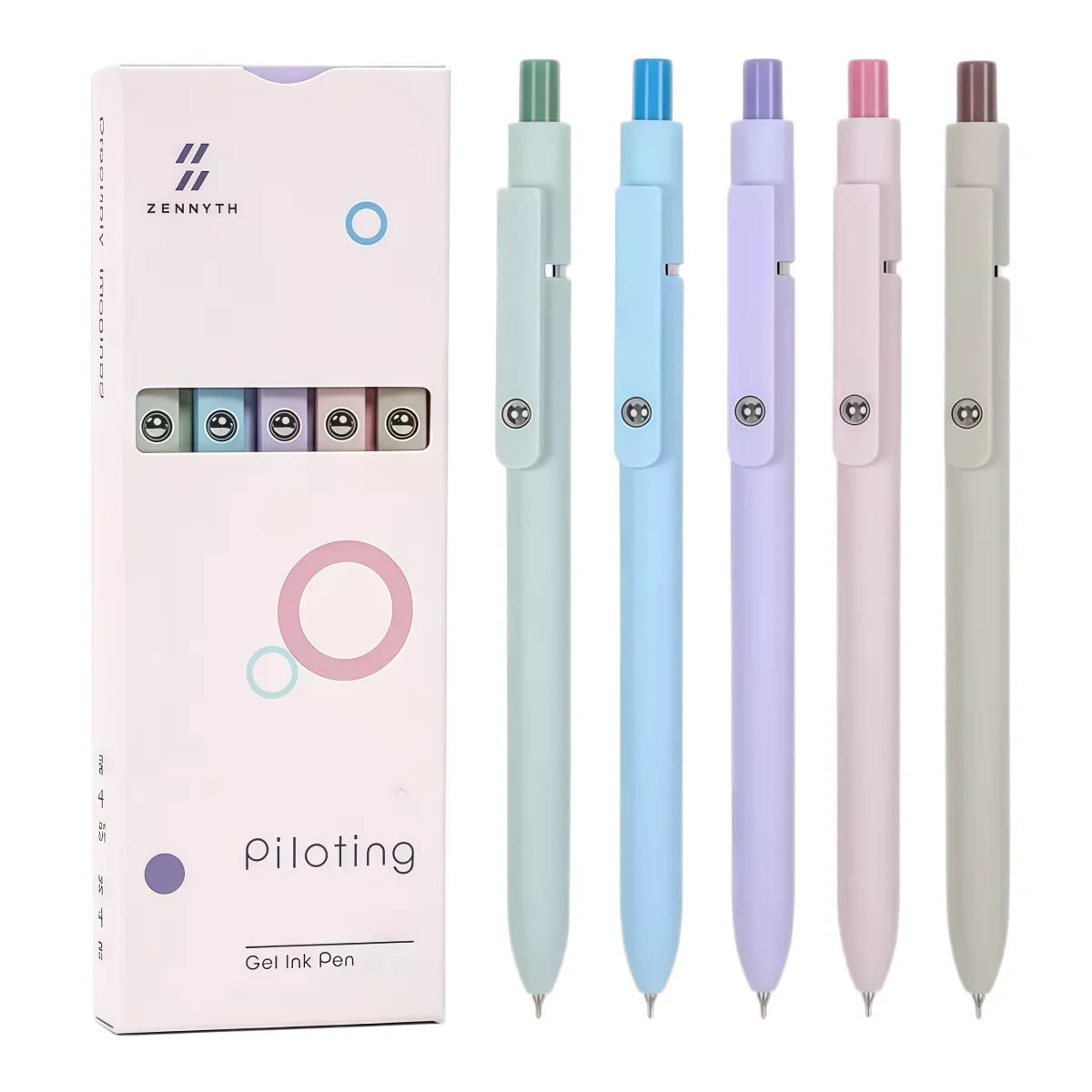Smooth Gel Pen (Set of 5)