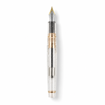 Luxury Fountain Pen with Gold Trim and Fine Nib