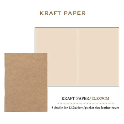 Kraft Weekly Planner Notebook Lined Journal