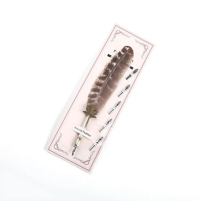 English Calligraphy Feather Dip Pen