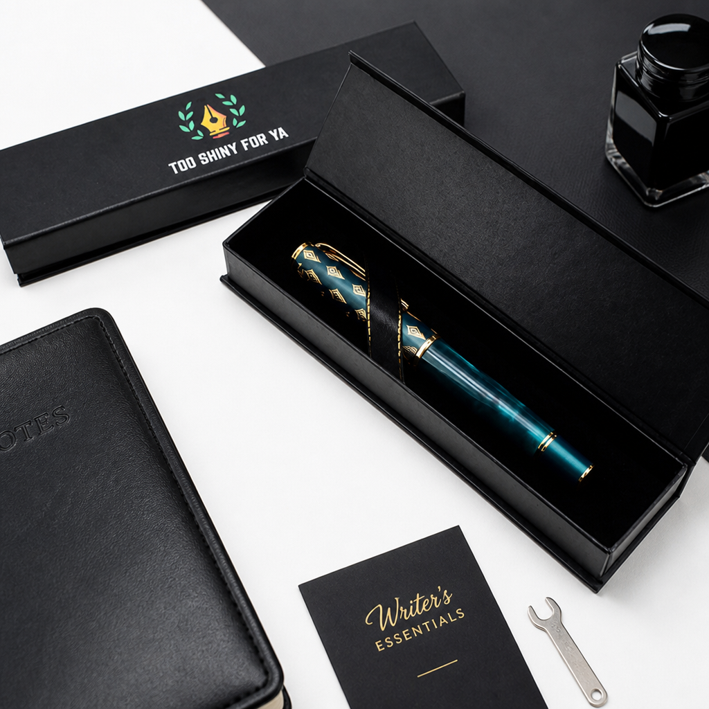 Nebula Royal Peacock Fountain Pen in a Box