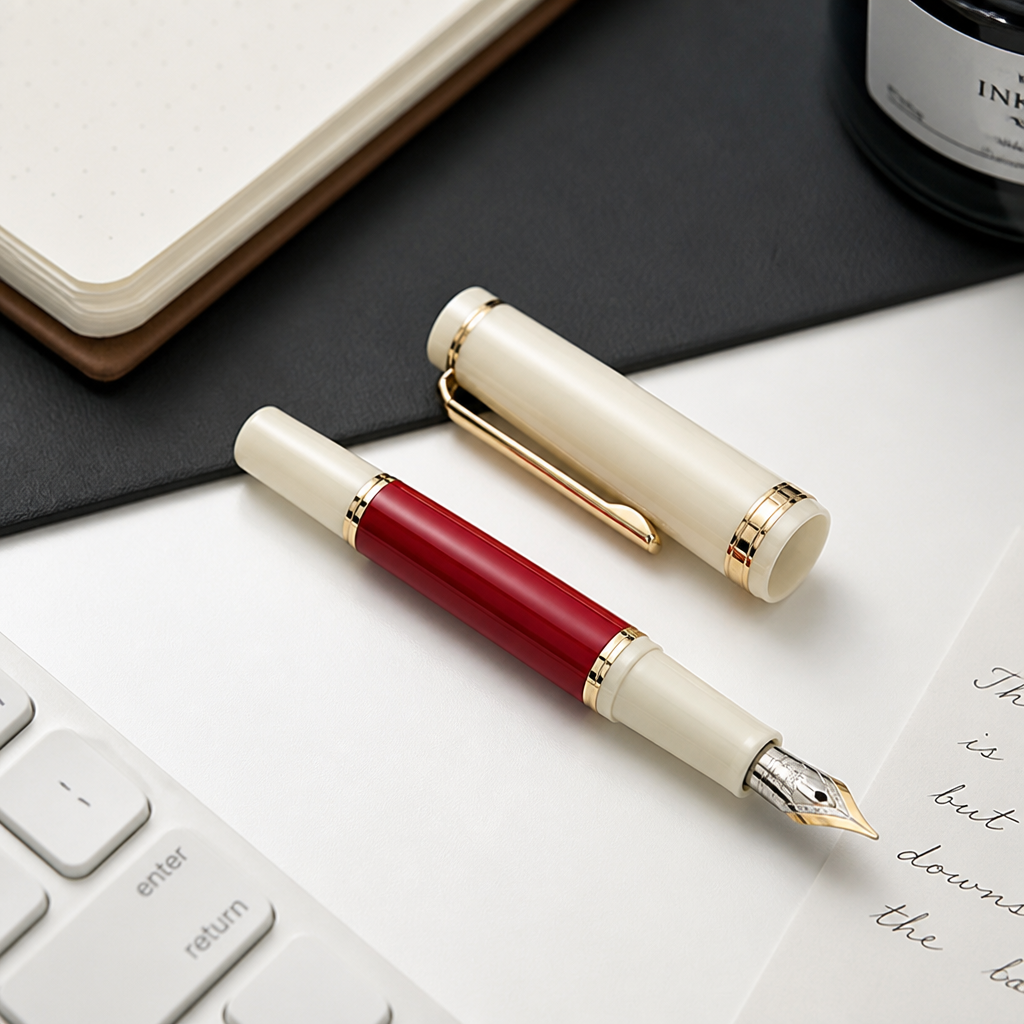 Mini Pocket Fountain Pen Compact Writing Pen