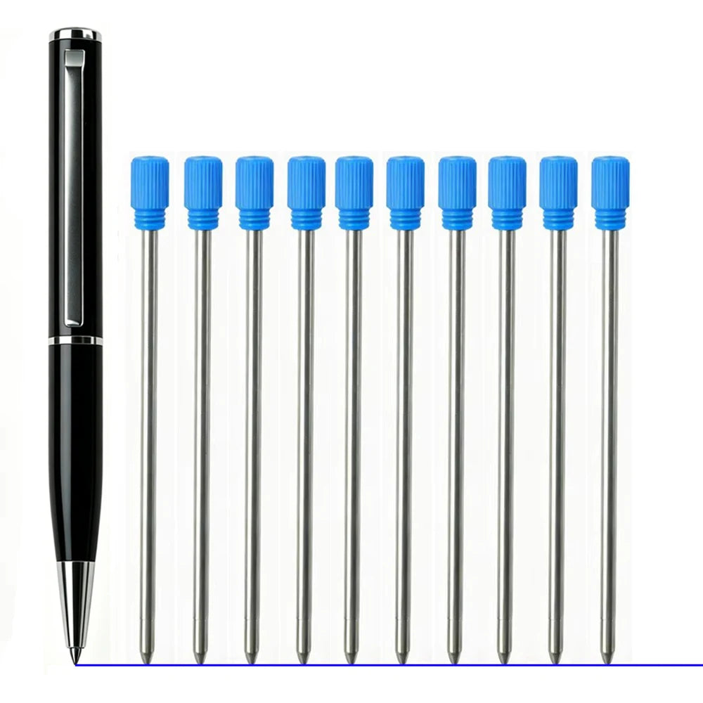 Compact Retractable Metal Ballpoint Pen