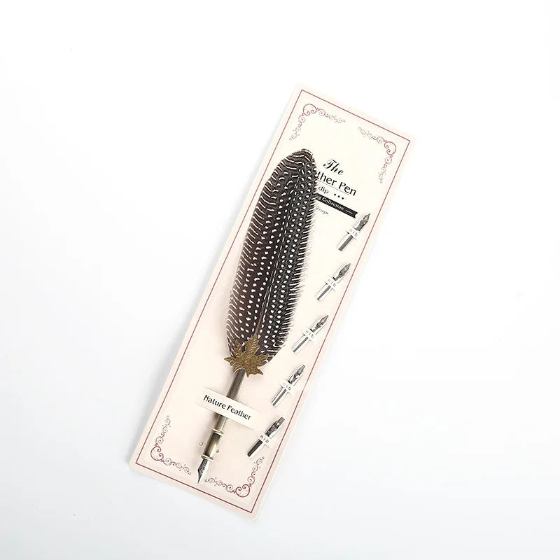 English Calligraphy Feather Dip Pen